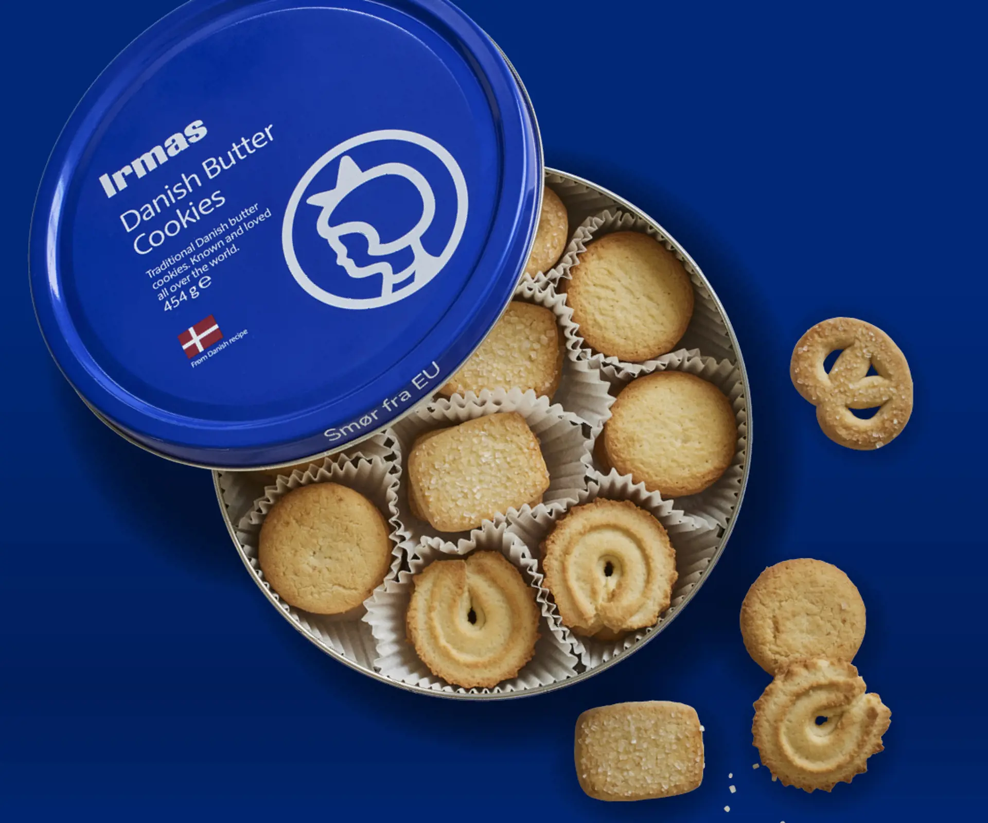 Irmas småkager - danish butter cookies