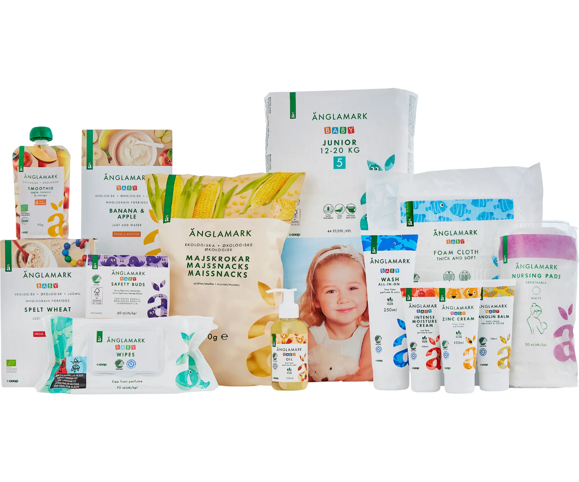 änglamark babyprodukter