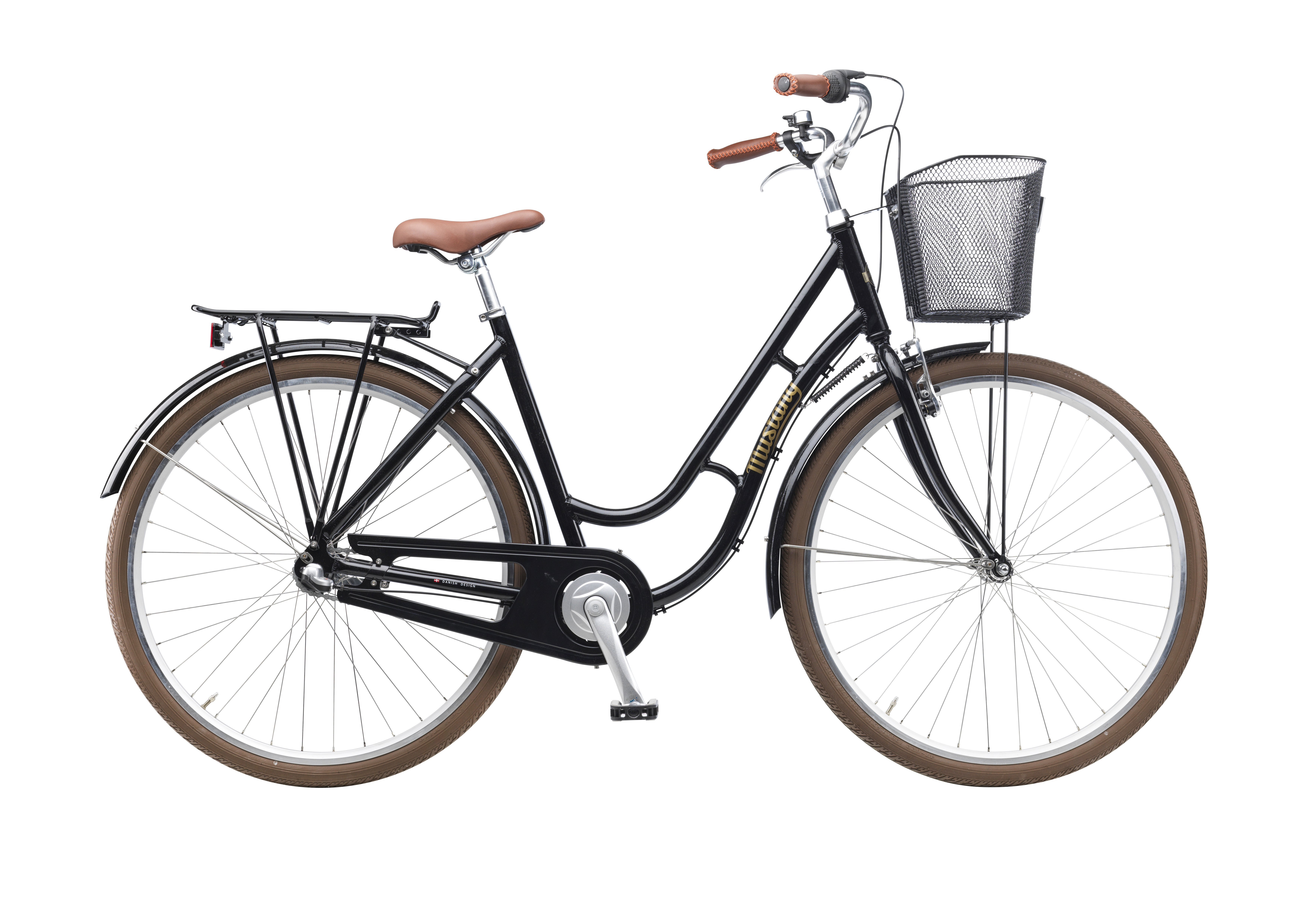 Sort damecykel Mustang