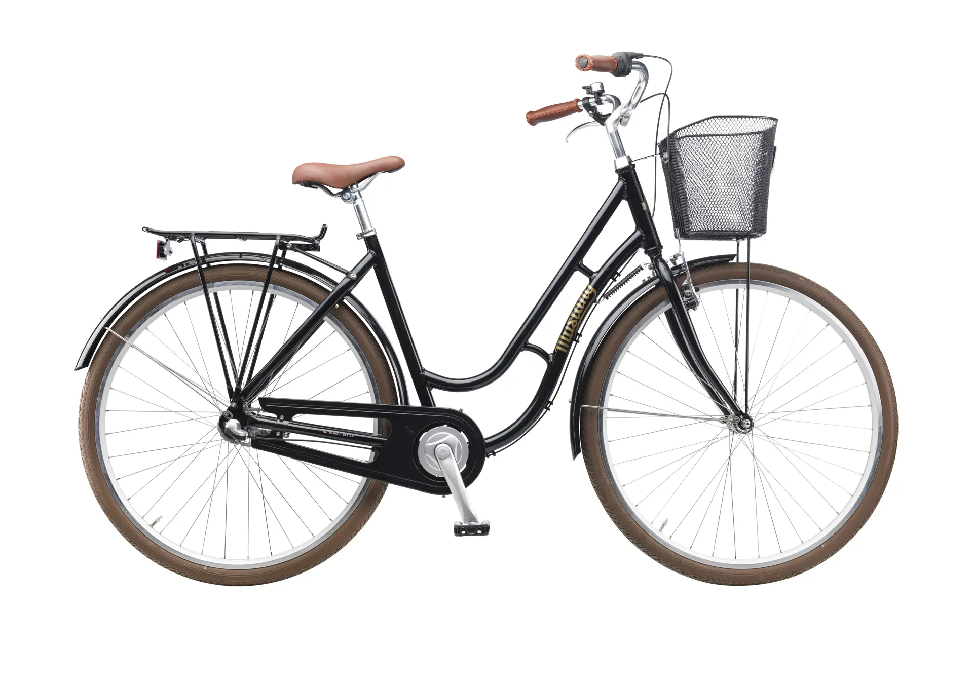 Sort damecykel Mustang