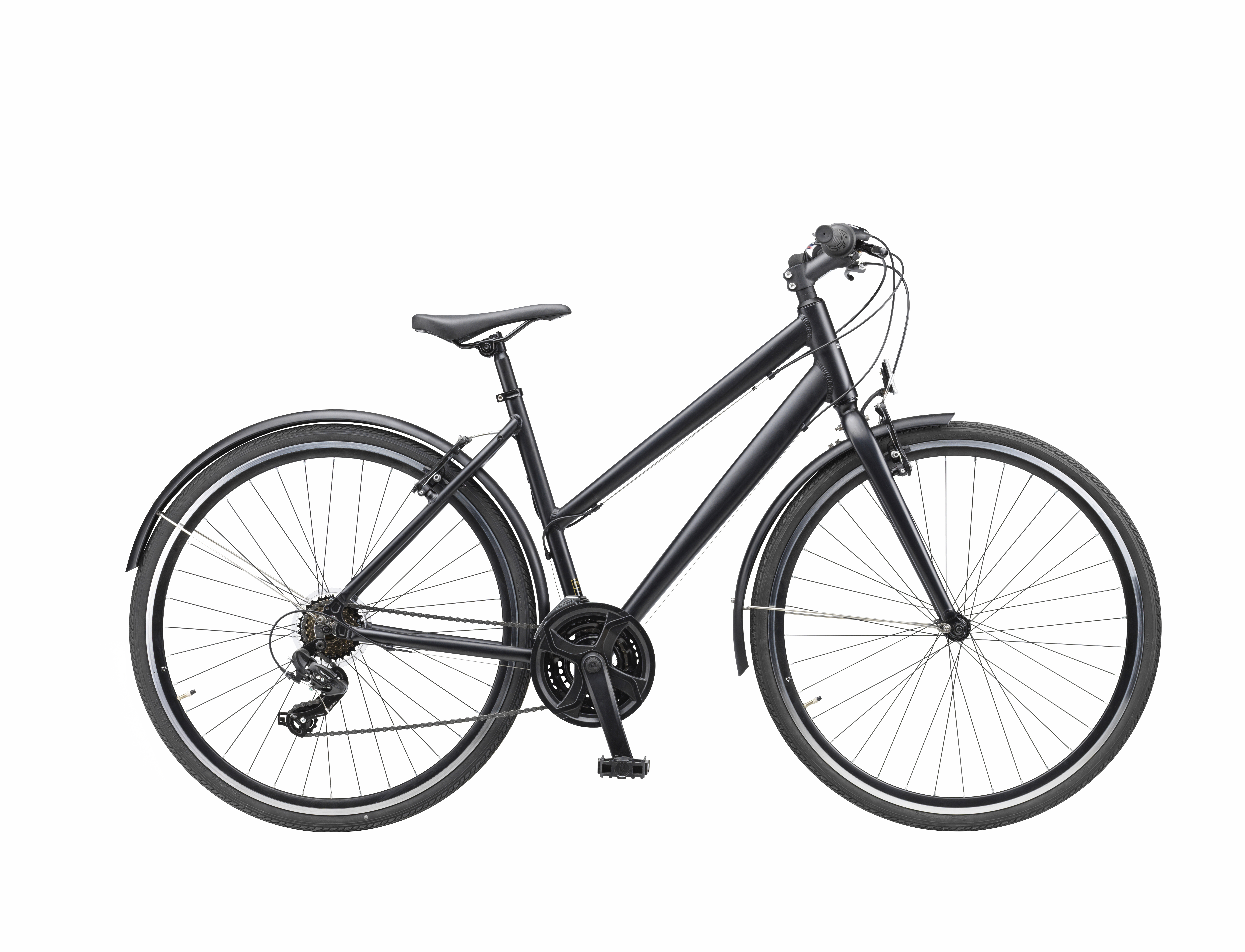 Sort Mustang damecykel 