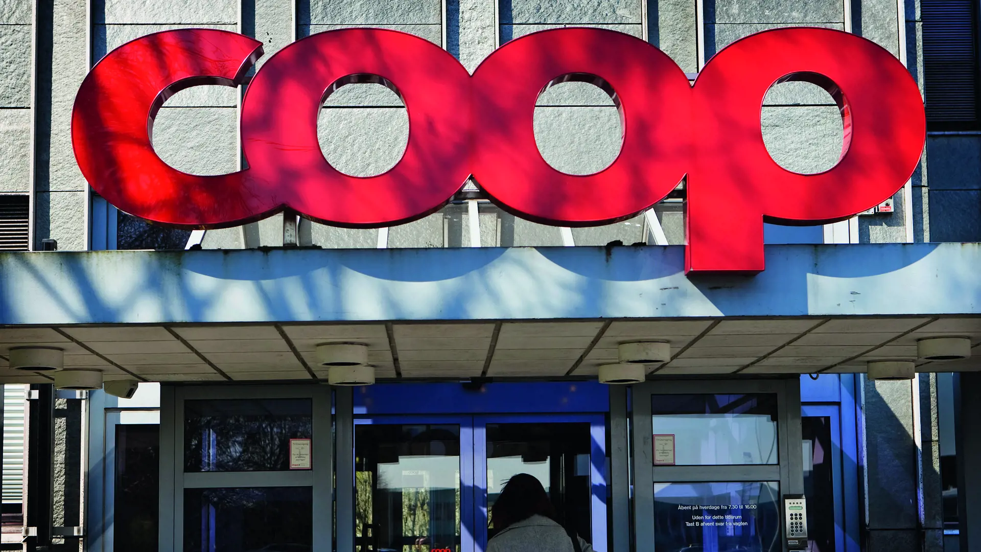 Coops hovedkontors hovedindgang