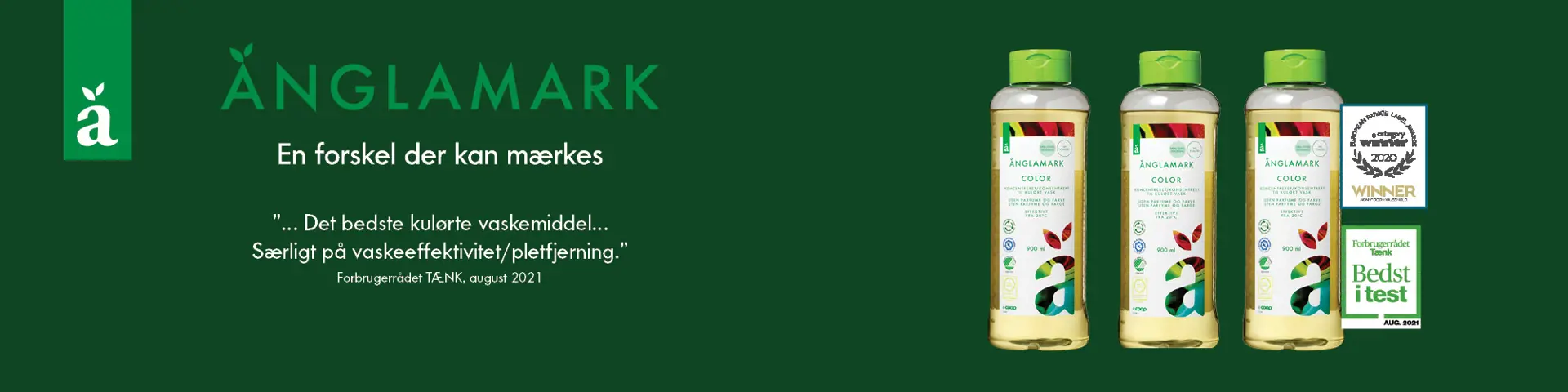 änglamark vaskemiddel