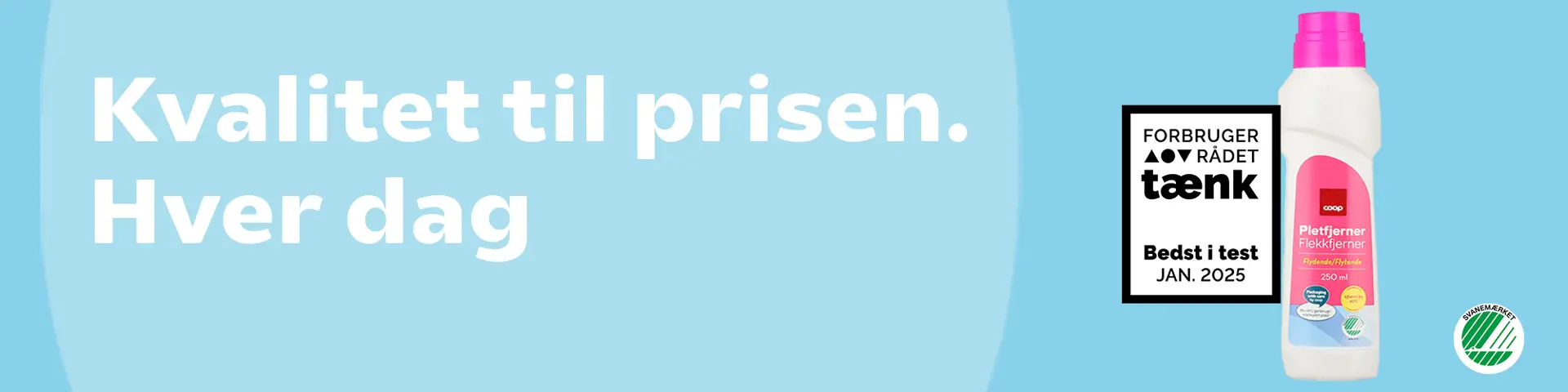 Coop pletfjerner testvinder Forbrugerrådet Tænk