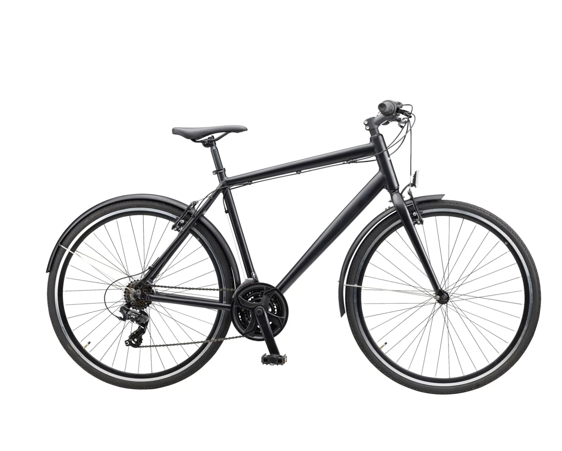 Sort Mustang herrecykel