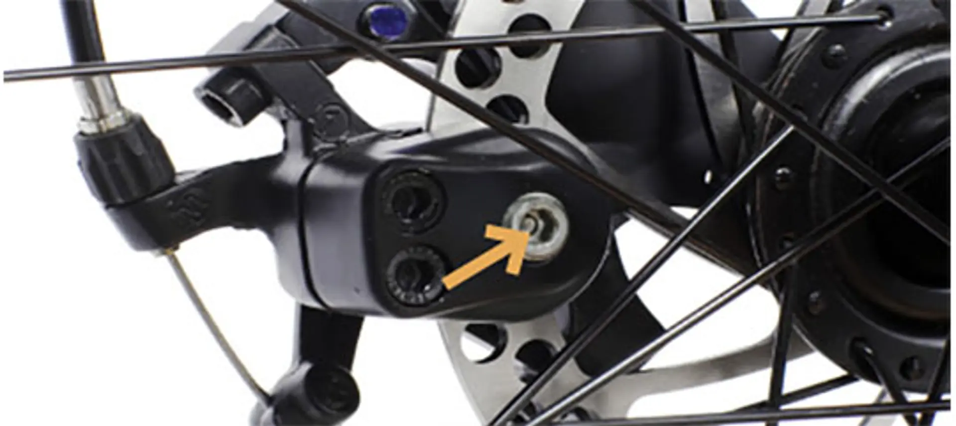 Justering af bremseklods