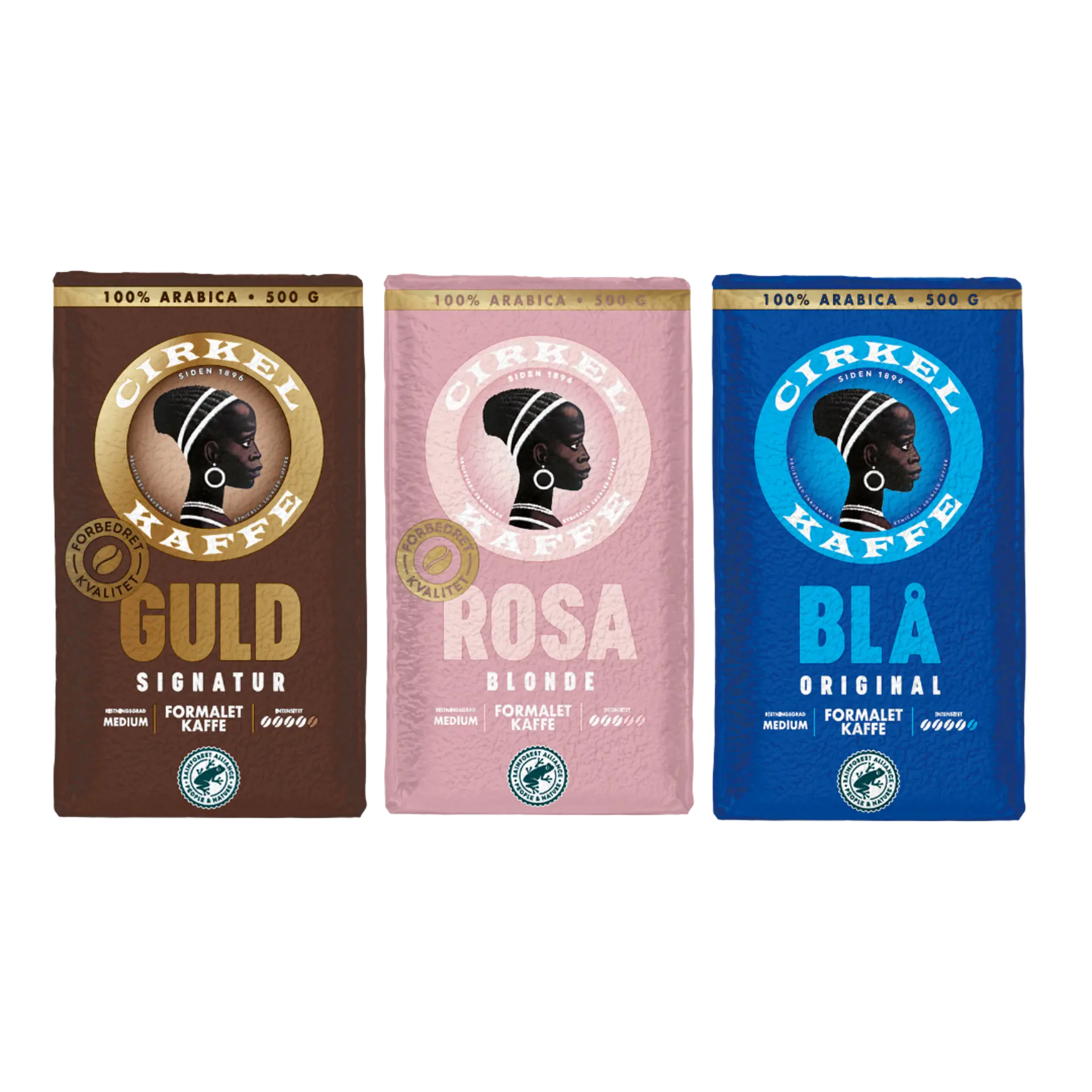 Cirkel Kaffe klassiske varianter - signatur, blonde og original
