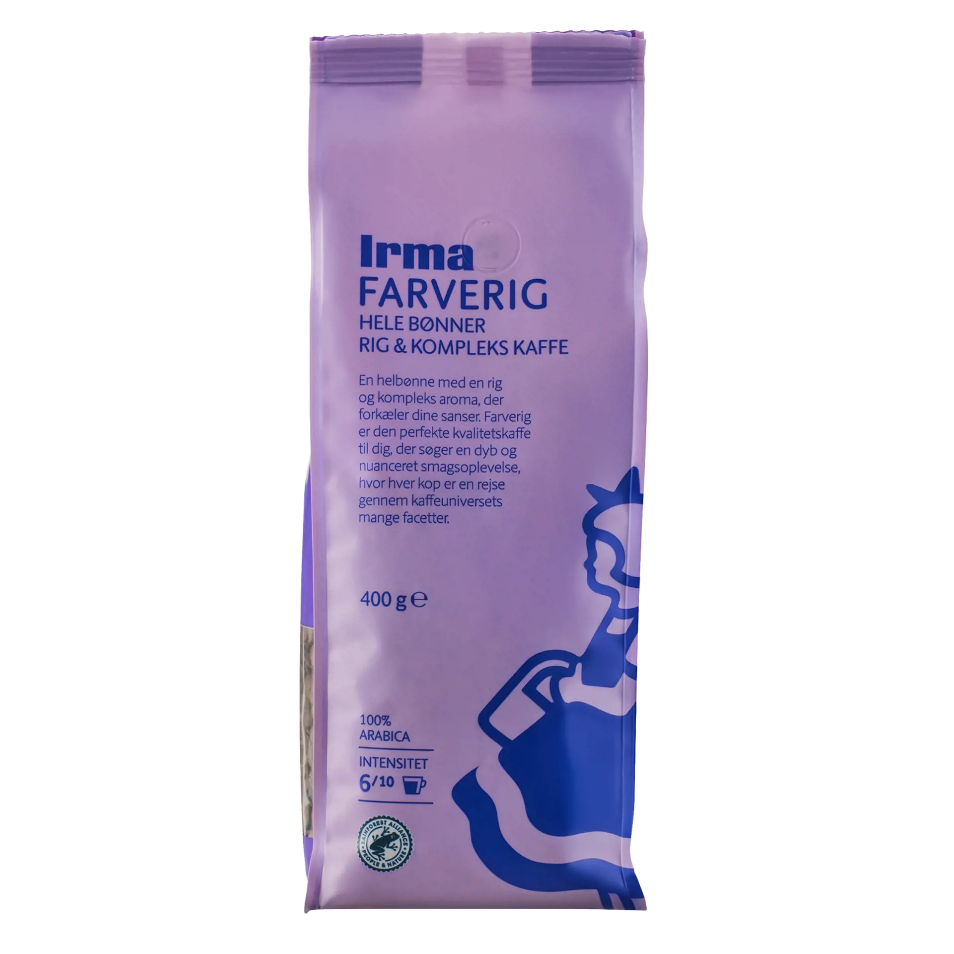 Irma kaffe "farverig"